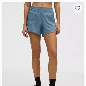 Lululemon Athletica Teal Athletic Shorts